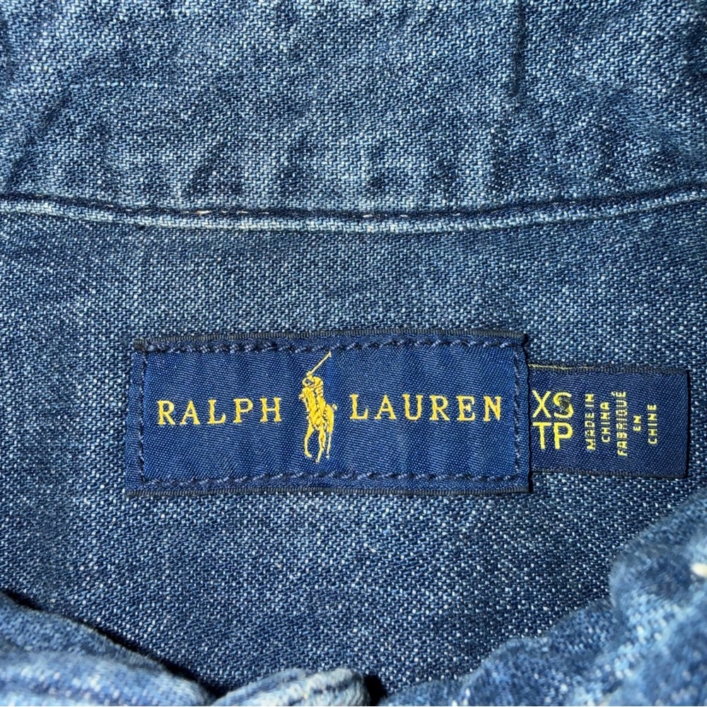 Ralph Lauren Denim Button Up Dress - Picture 3 of 4